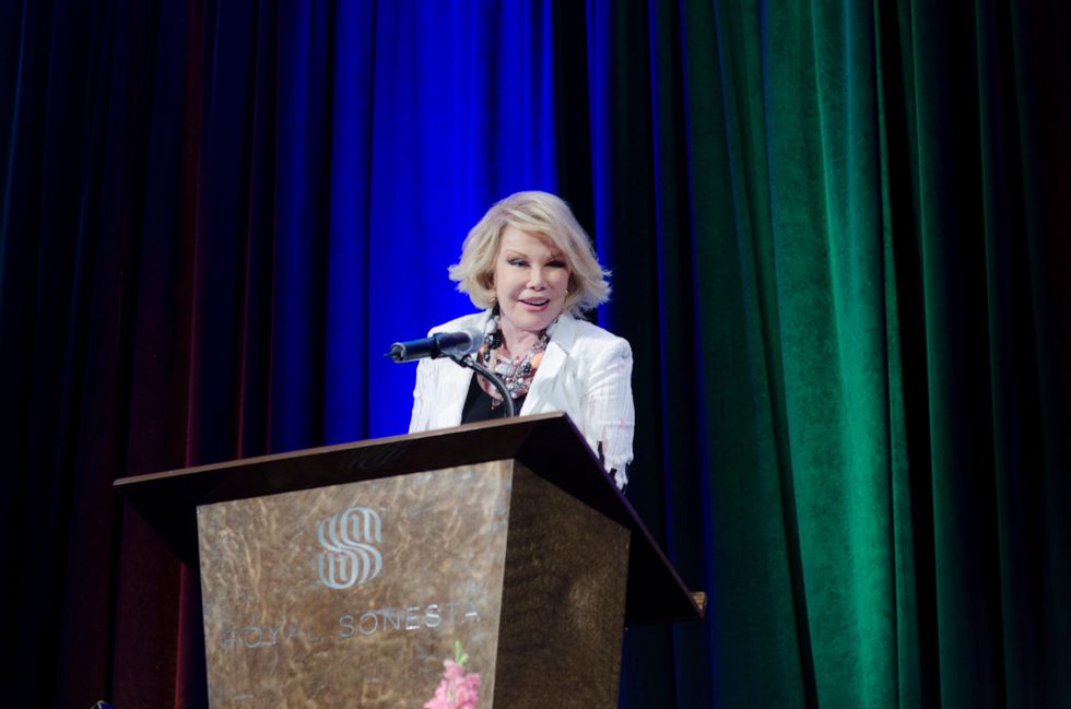 Joan Rivers Susan G. Komen Houston luncheon with Joan Rivers June 2014