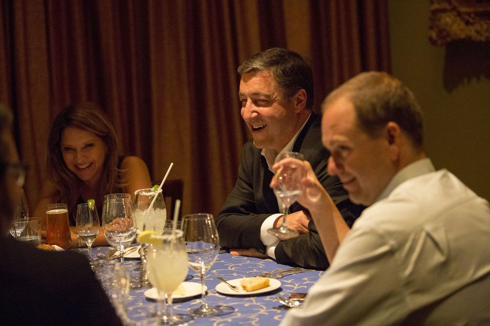 Joan Roca Ingrid Hoffmann RDG + Bar Annie dinner