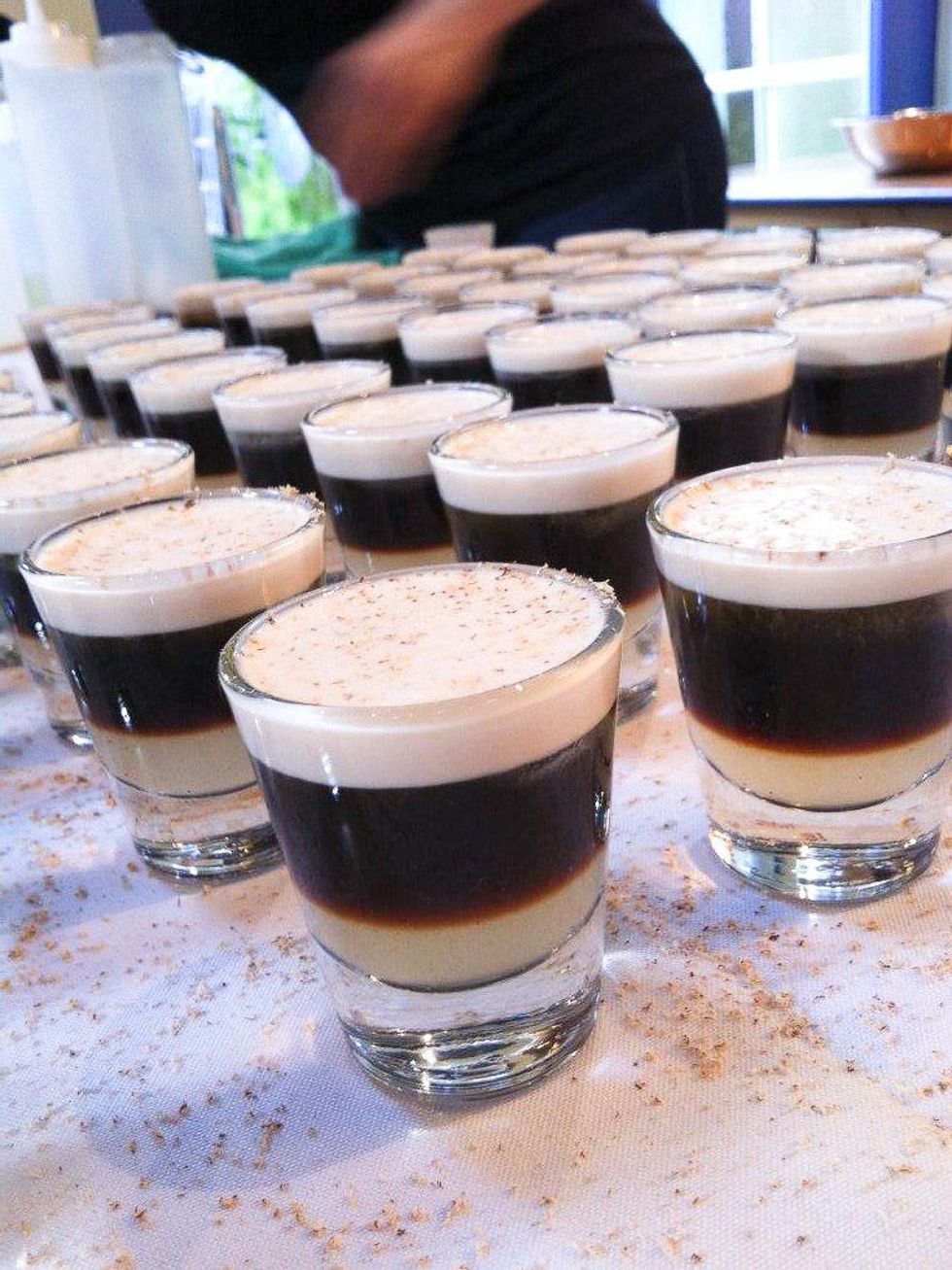 Jodie Lucky Dog "Bitches for Bitches" event May 2013 Double-Trouble Jamoca Cocktail