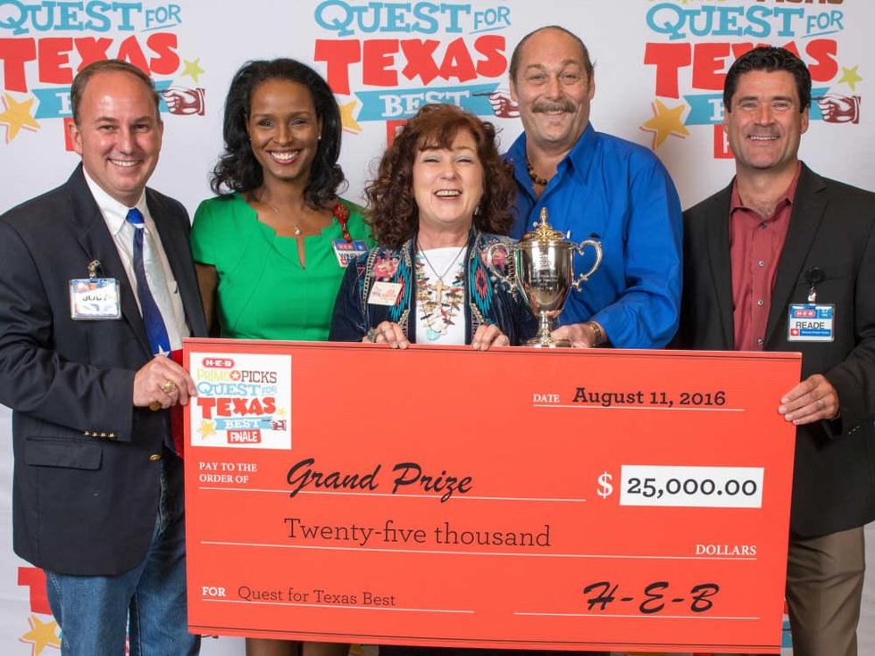 Jody Hall, Winell Herron, Julie Albertson (Texas Pie Company), Spencer Thomas-Schwarz, Reade Ahrens, Quest Texas Best