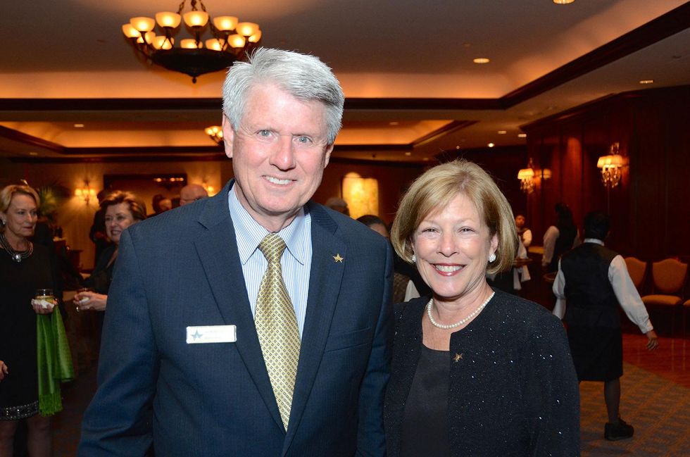 Joe and Kathy Ridley at the Irish Gala November 2014