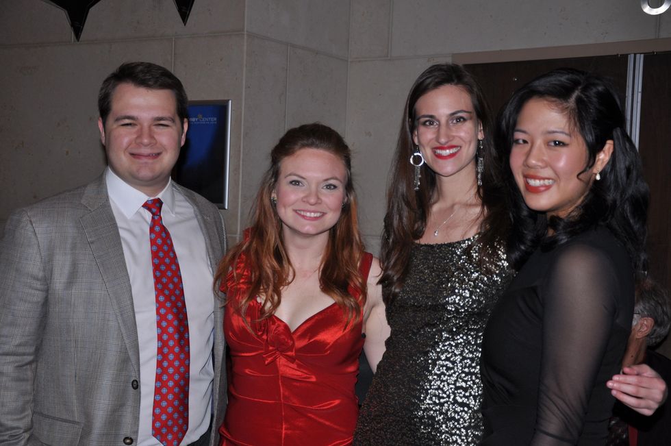 Joe Fleming, Lauren Gilmore, Alexis Ettinger, Mandy Yue, Ars Lyrica NYE 2013
