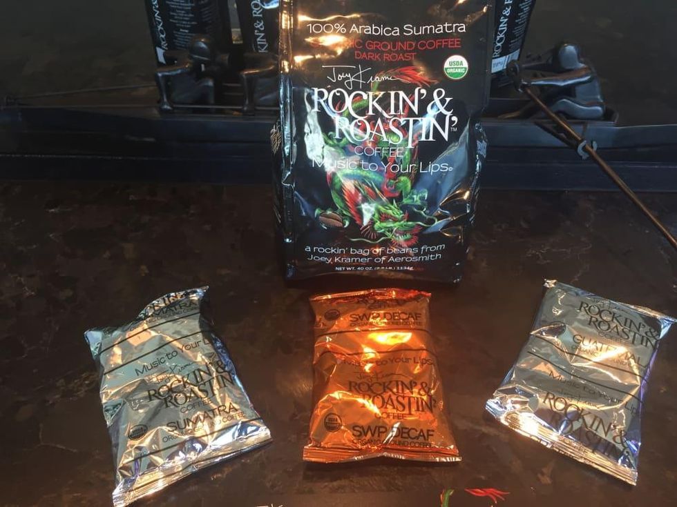 Joey Kramer Rockin Roastin coffee