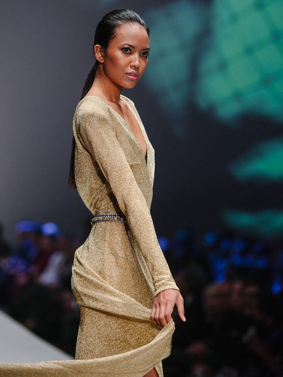 Johanna Johnson at Fashion Houston November 2013