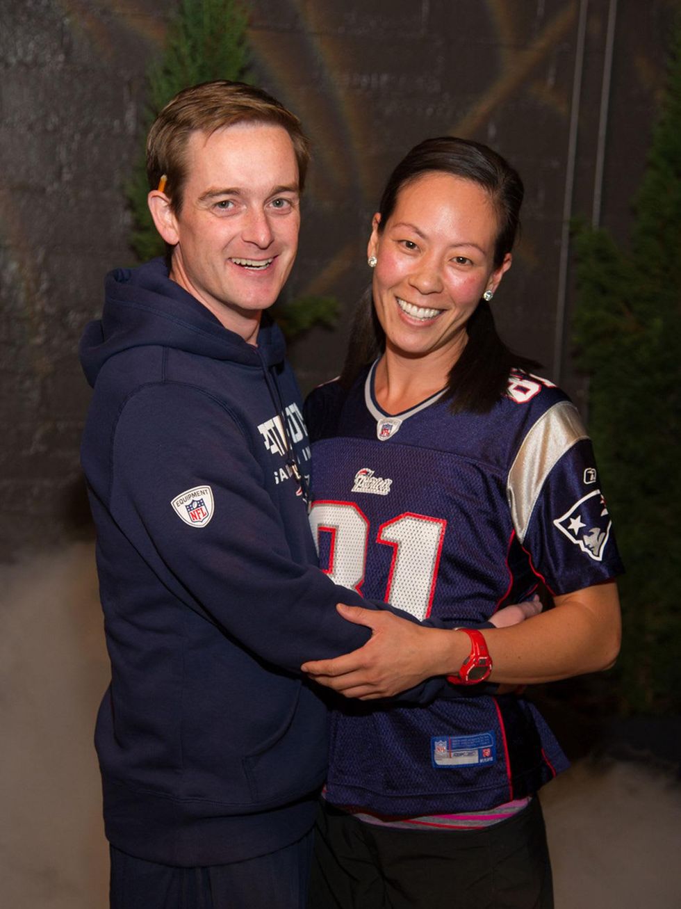 John and Ting Bresnahan at the St. Luke's PULSE Saints & Sinners Halloween party October 2013