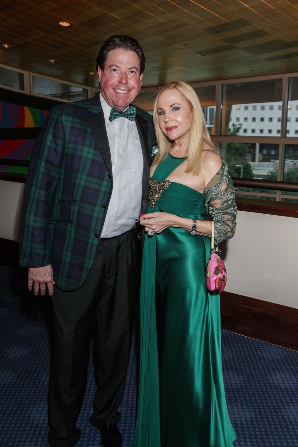 John Evatz and Carolyn Farb at the Bering Omega's Sing for Hope Event October 2014