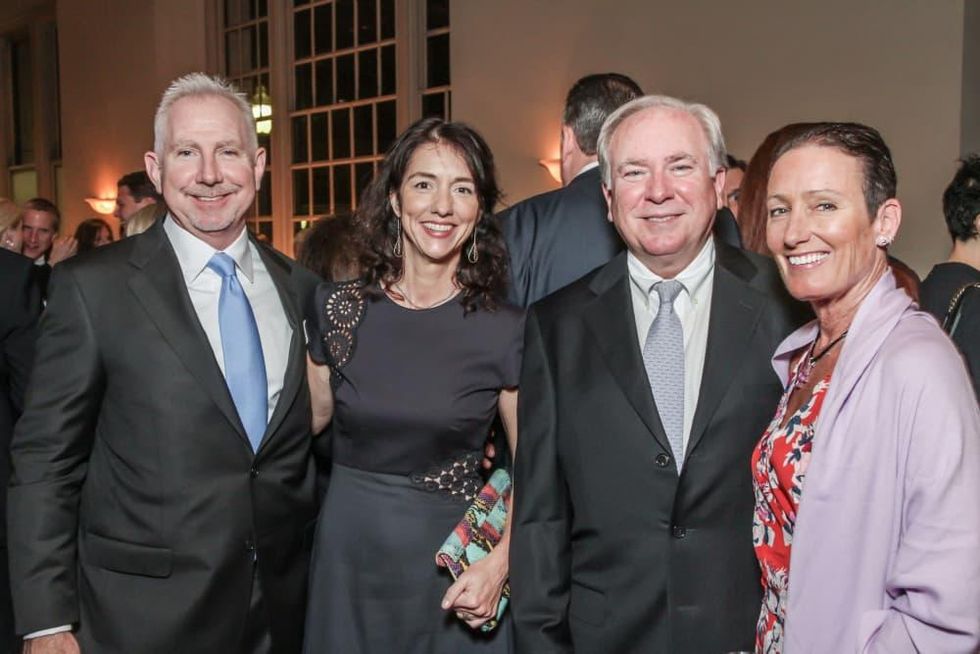 John Jeffries, Franny Koelsch Jeffries, Michael Jones, Josie Jones at Club da Camera