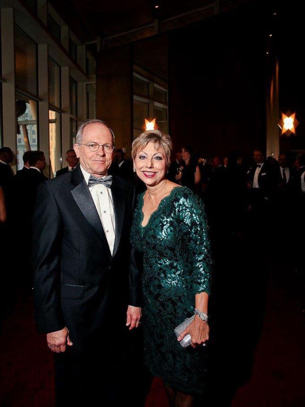 John Kelley and Jano Nixon Kelley at Bering Omega's Sing for Hope