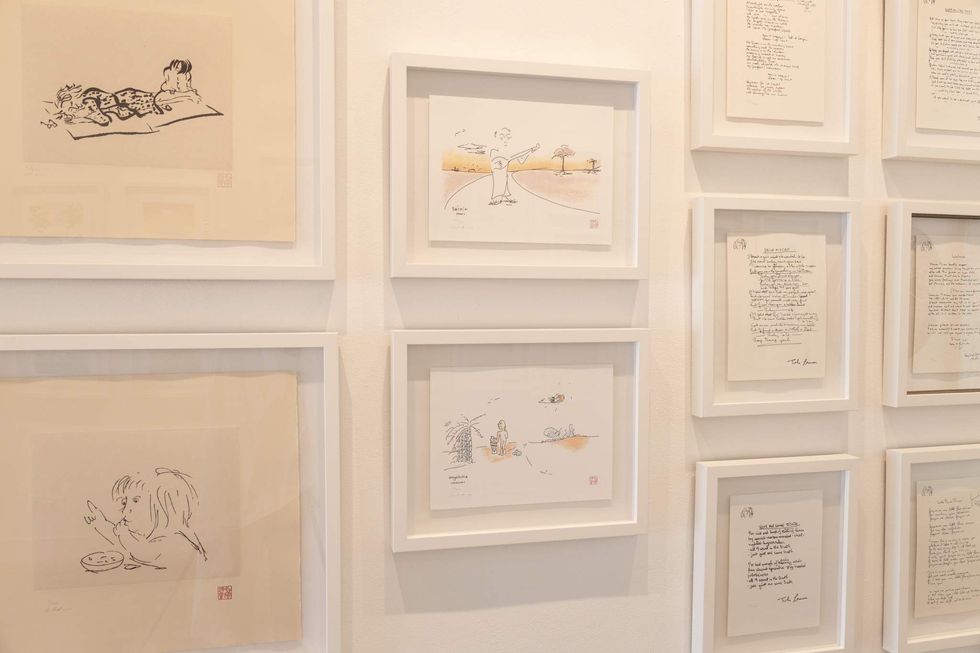 John Lennon Art Off the Wall Gallery