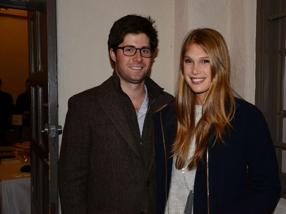 John-Luke and Rachel McConn at the Hermann Park Conservancy's Urban Green event November 2014
