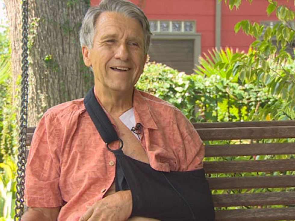 John Preston was beaten and robbed by a group of young thugs while riding on the Columbia Tap Bike Trail