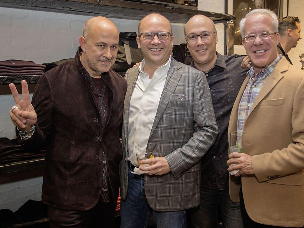 John Varvatos at book signing