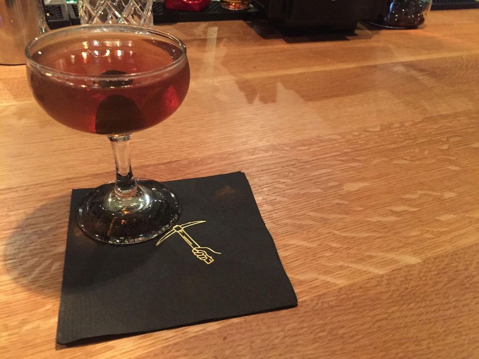 Johnny's Gold Brick cocktail