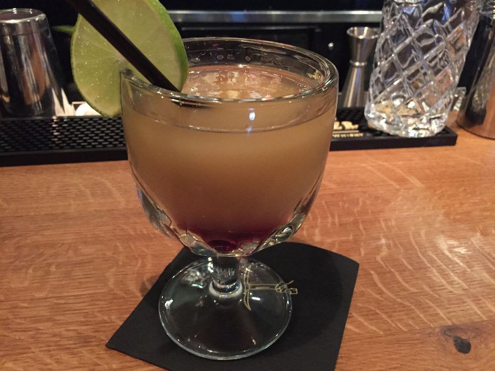 Johnny's Gold Brick cocktail