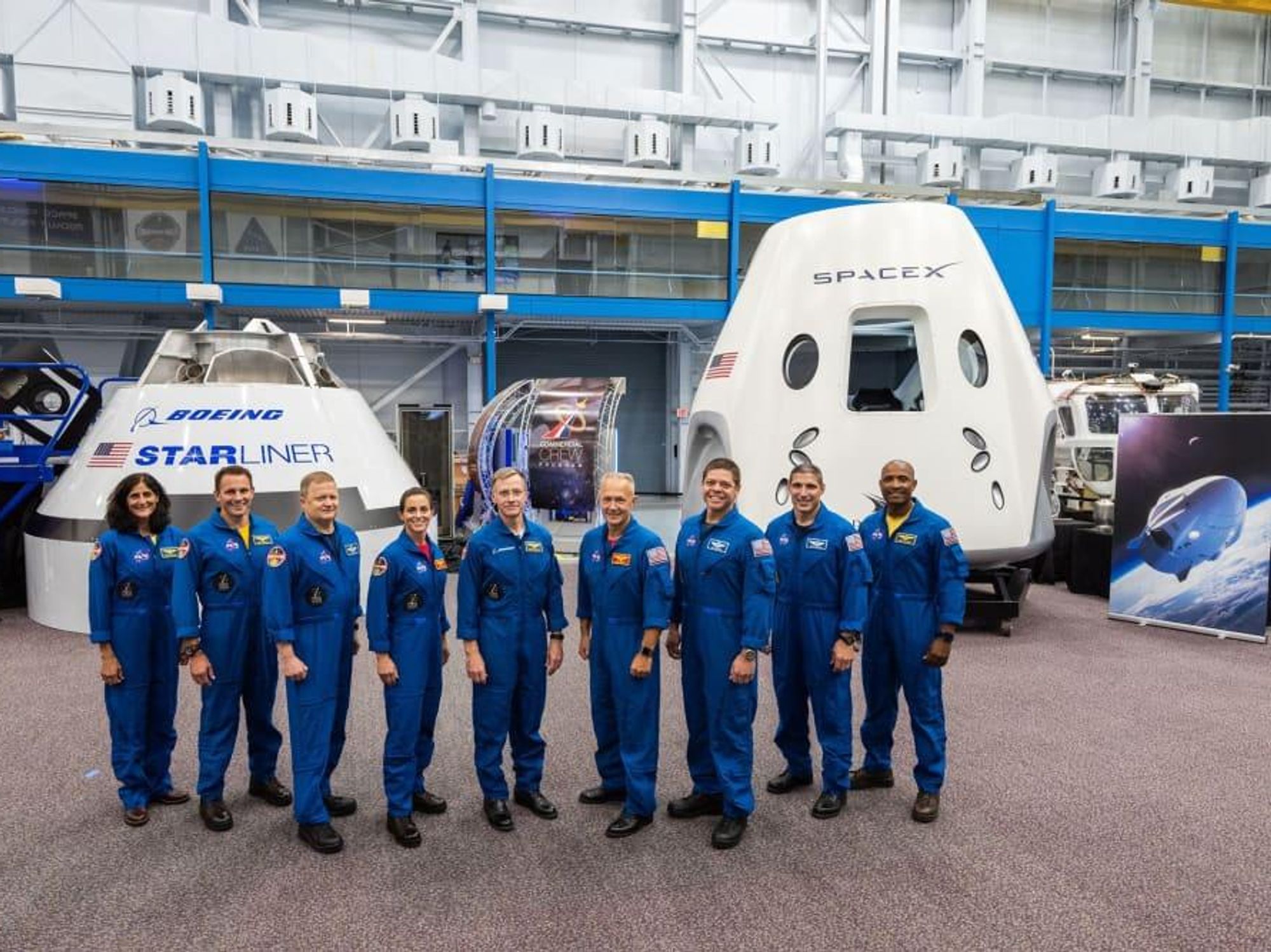 Johnson Space Center astronauts