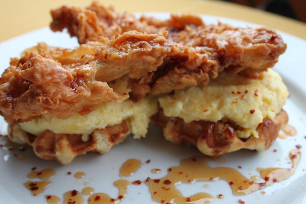 Jonathan's The Rub Chicken and Waffles