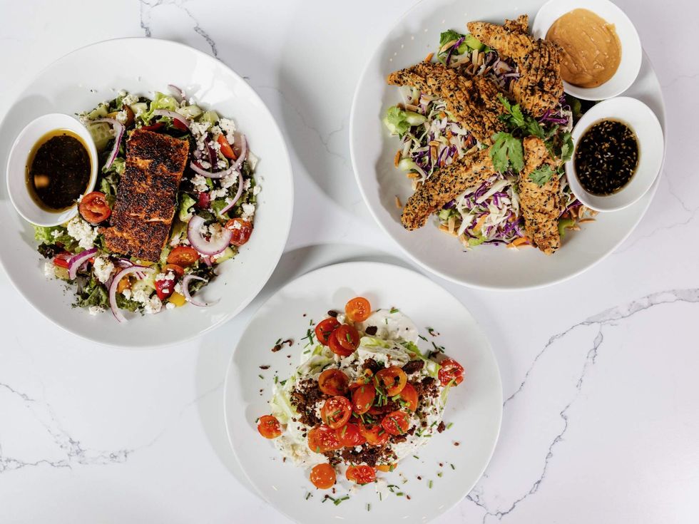 Jonathan's the Rub food spread