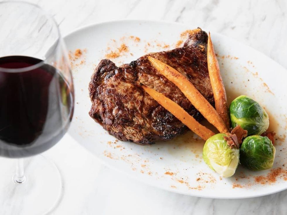 Jonathan's the Rub Memorial Green veal chop