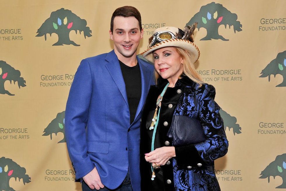 Jonathan Tinkle and Carolyn Farb Blue Dog West Ave