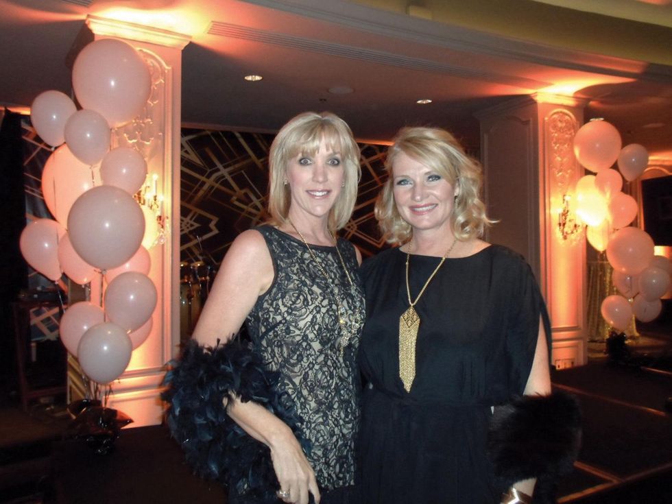 Joni Robertson, left, and Suzi Hanks at the Devereux Texas Gala March 2015