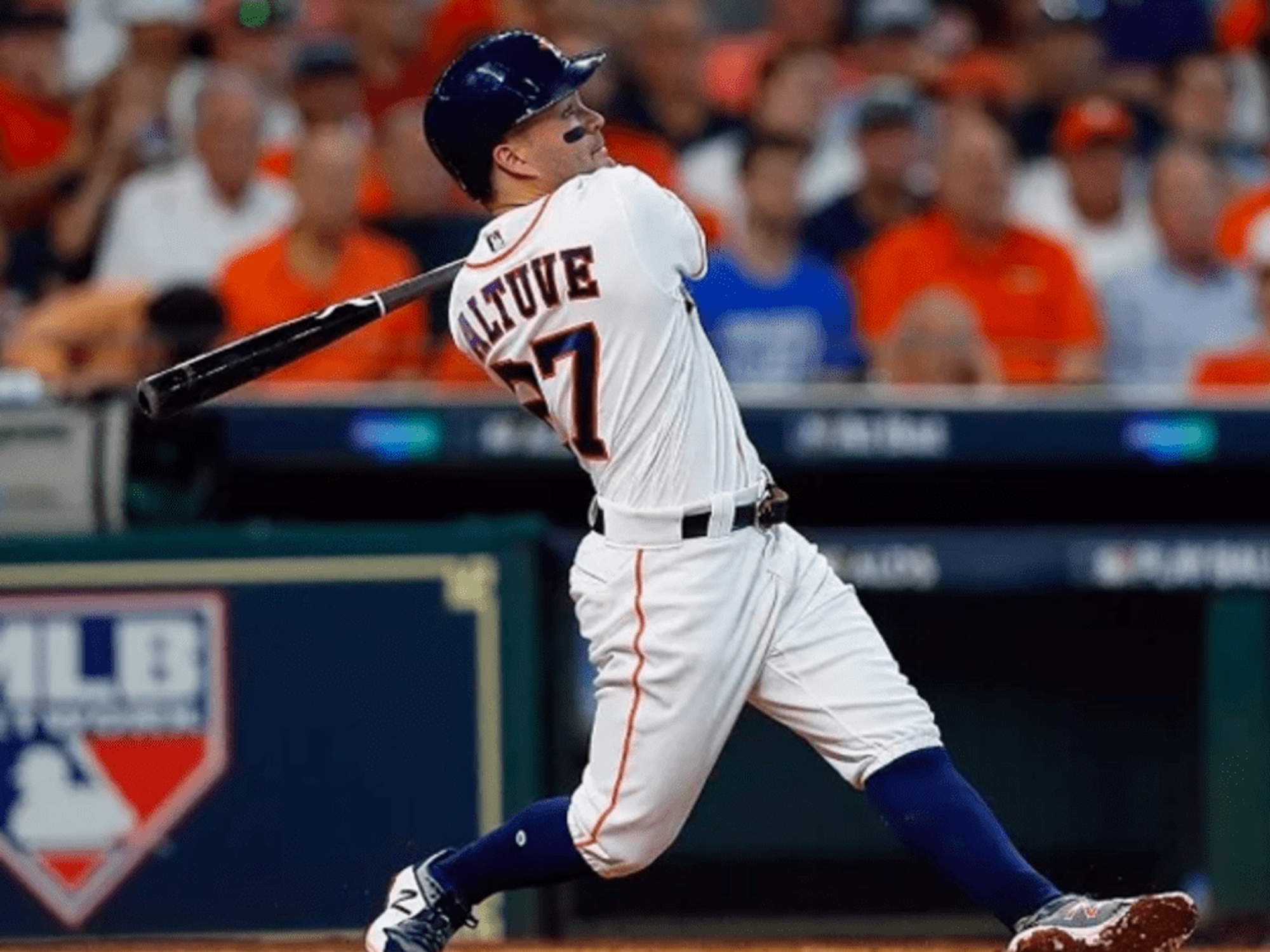 Jose Altuve hits home run against Boston in Game 1 of ALDS