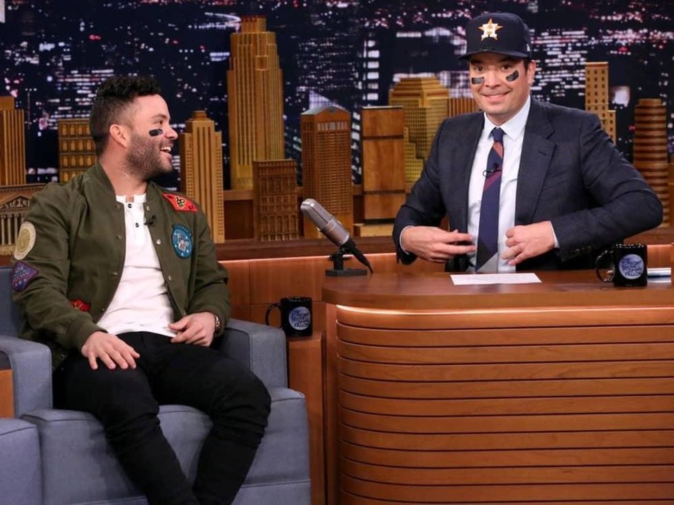 Jose Altuve on Tonight Show with Jimmy Fallon