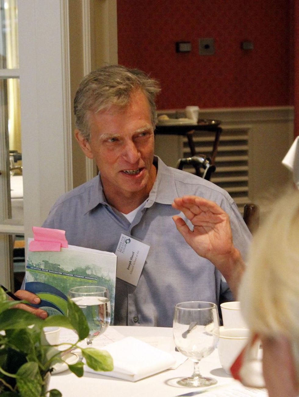 Joseph Havel at Center for Houston's Future event August 2014