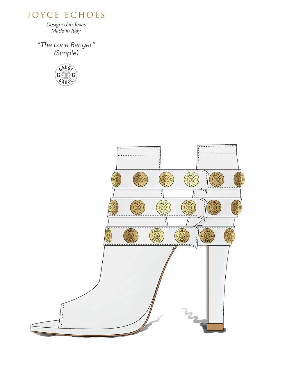 Joyce Echols shoes June 2014 The Lone Ranger_ simple, from lookbook