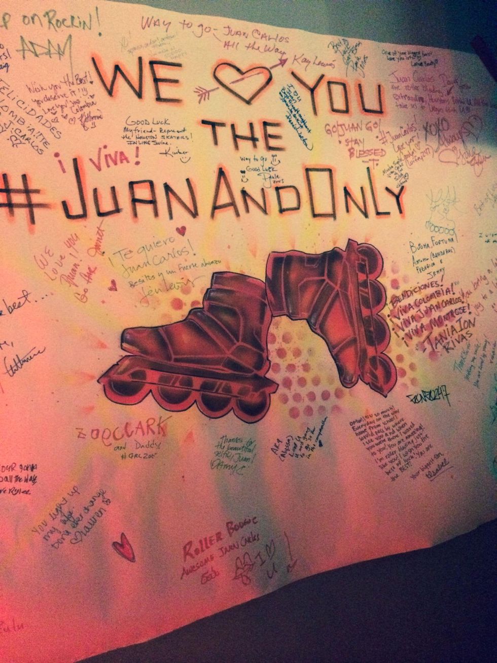 Juan Carlos America's Got Talent Banner 2