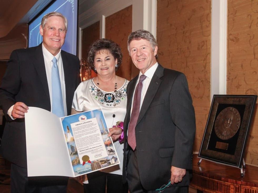 Jubilee of Caring/Corby and Barbara Robertson and Harris County Judge Ed Emmett