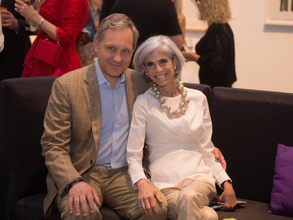 Judy and Scott Nyquist at Glassell Benefit 2017