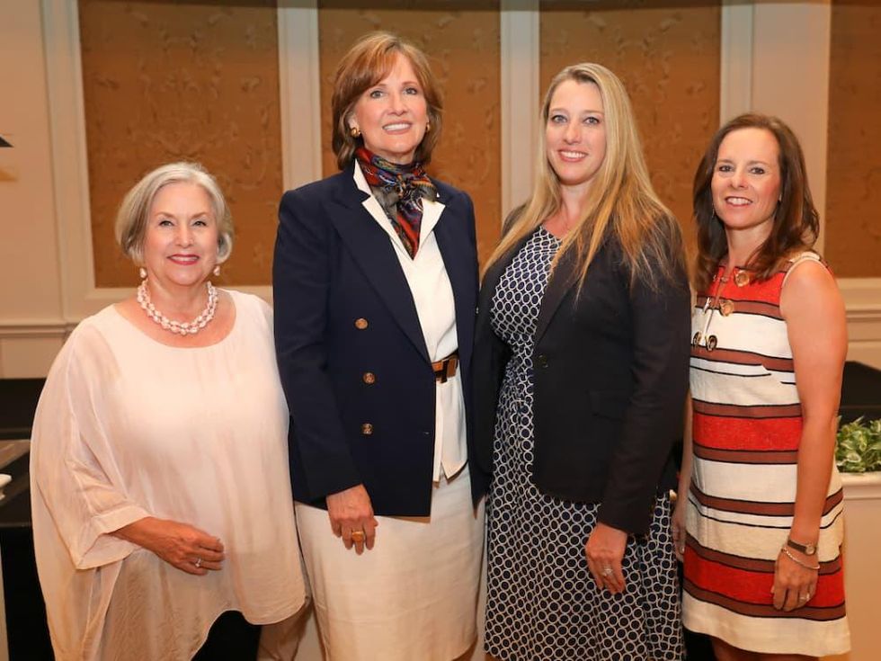 Judy Jackson, Dean Lorraine Frazier, Stacie Fernandez, and Charis Cox