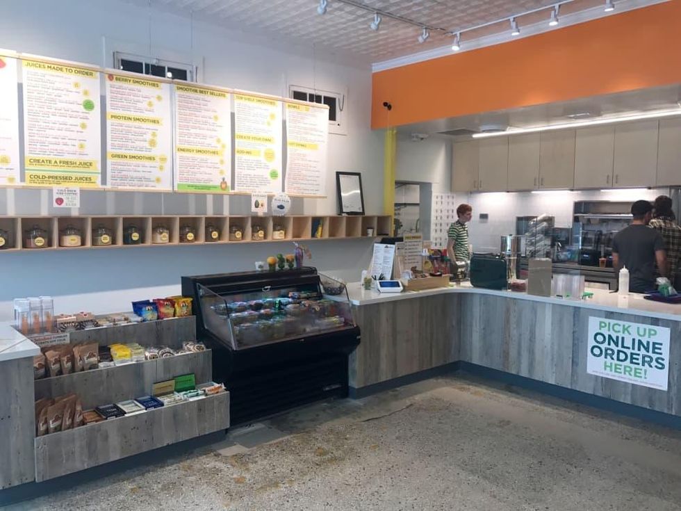 Juiceland Montrose interior
