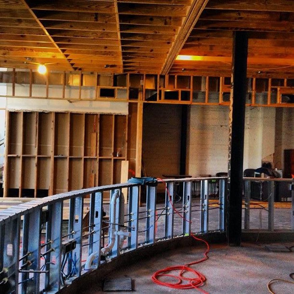 Julep bar Washington Avenue Construction