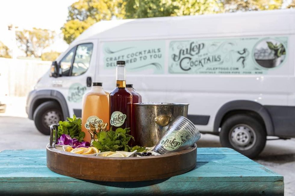 Julep cocktail truck