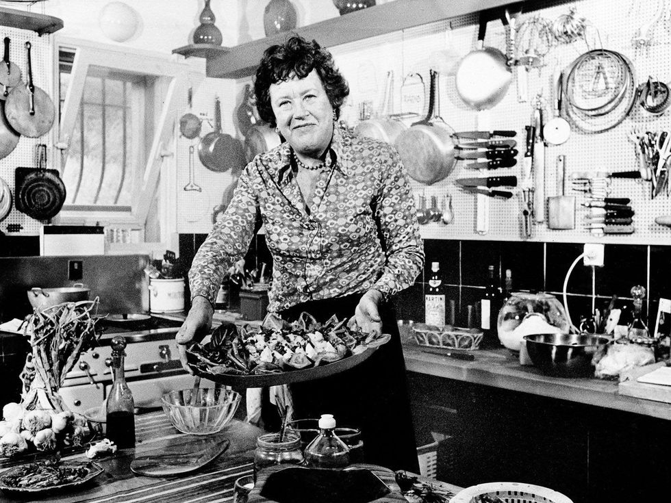 Julia Child, chef, kitchen