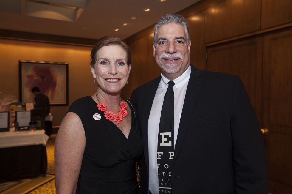 Julie and Phil Caggiano at the Eye Care for Kids benefit May 2014
