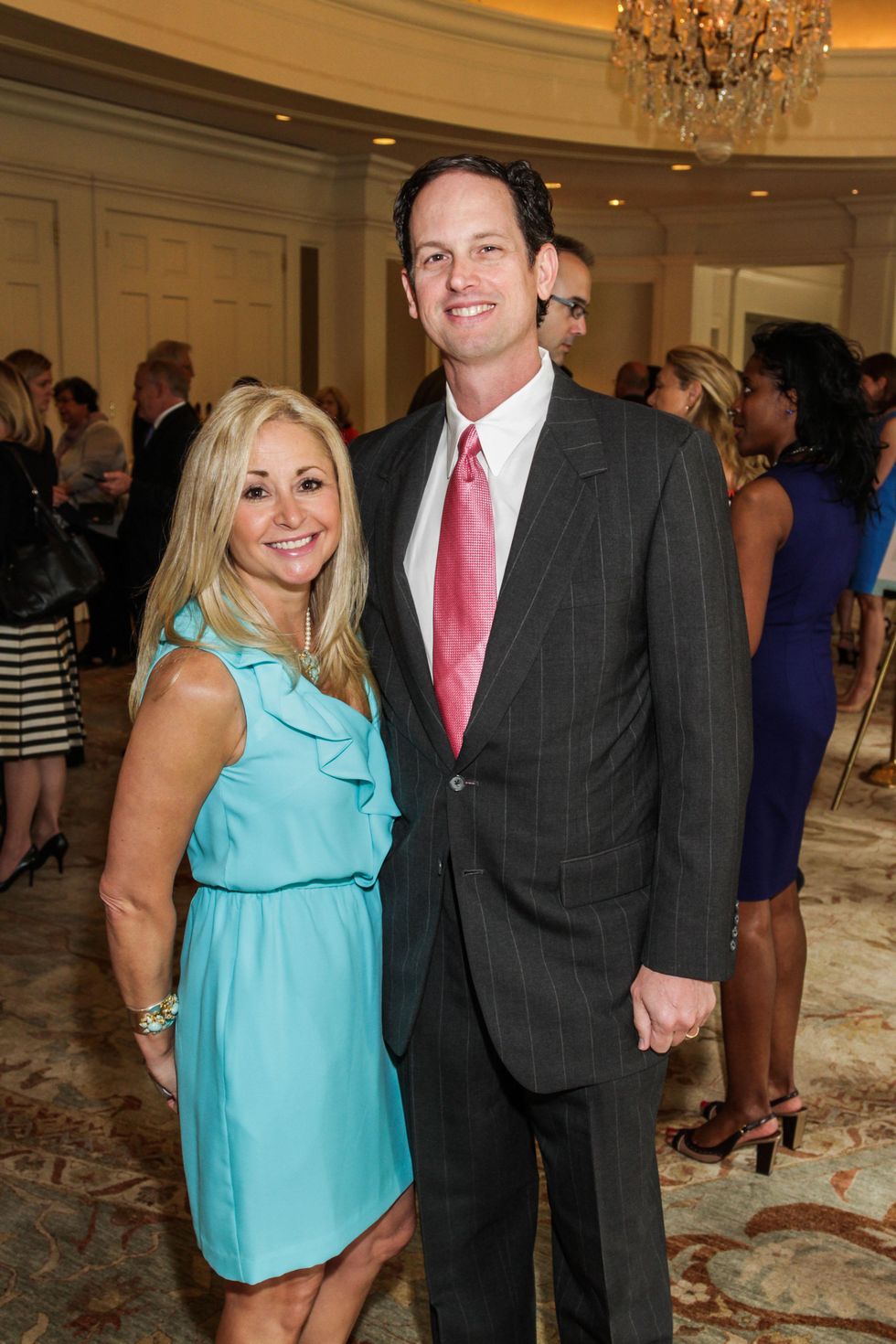 Julie and Trey Comiskey at the Community Immunity Spring Luncheon April 2014
