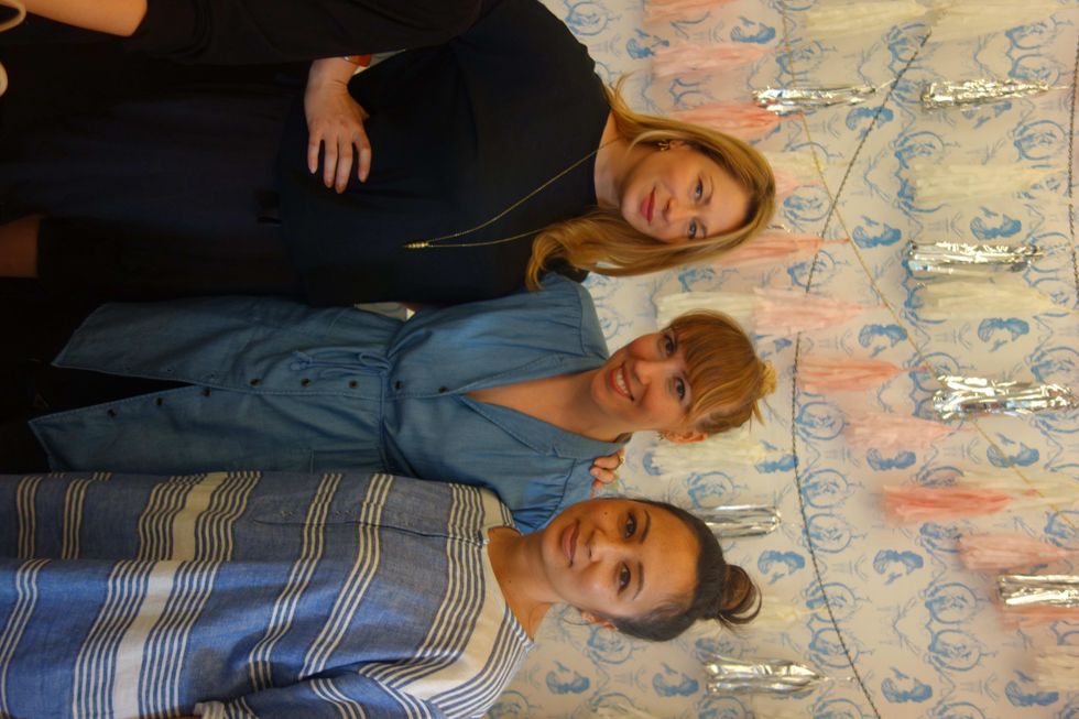 Julie Cushman, Elisa Kosonen, and Adele Tetangco at Garmentory party at Saint Cloud