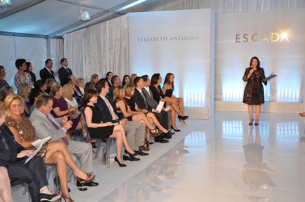 Julie Roberts at the Elizabeth Anthony expansion party October 2014