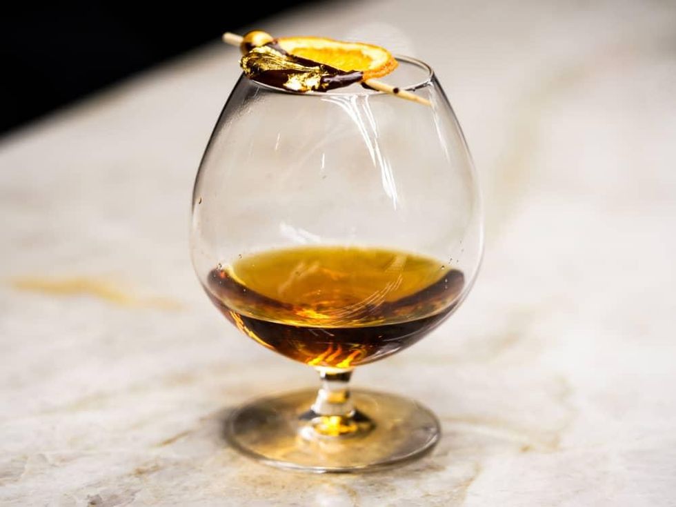 Juliet Restaurant Godfather cocktail