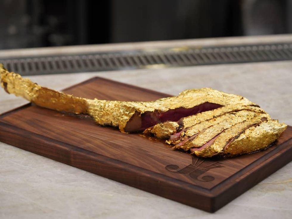 Juliet Restaurant gold tomahawk