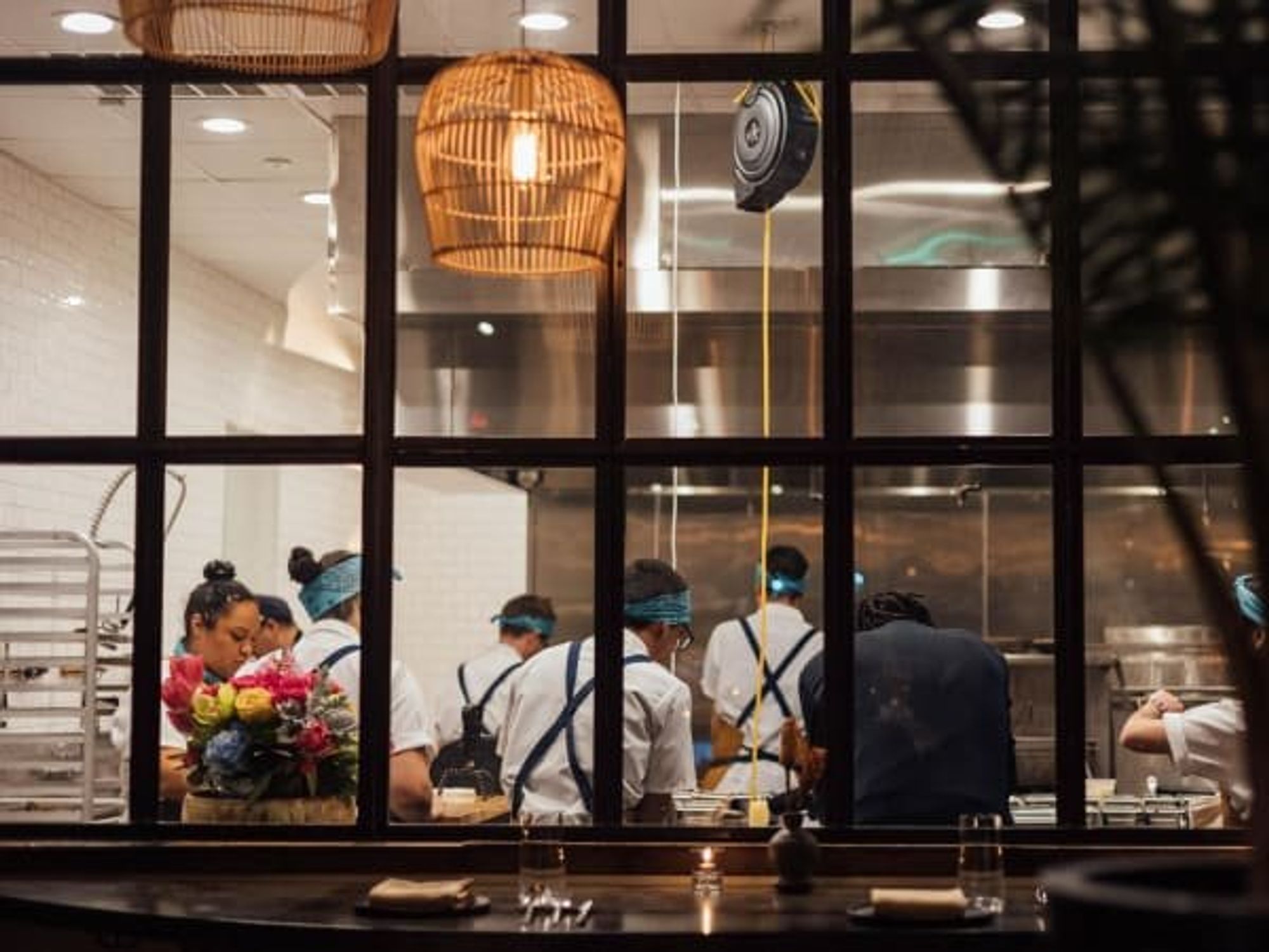 Jun restaurant kitchen