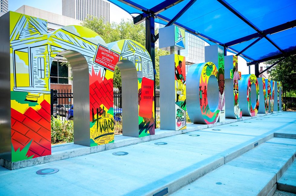 Juneteenth mural Midtown Chris Robinson