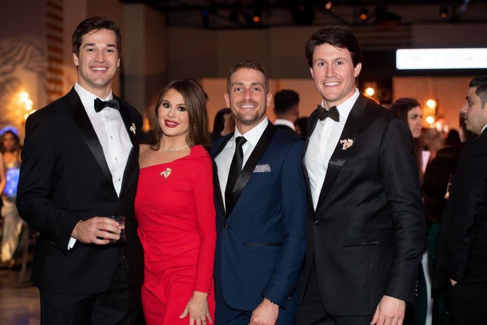 Jungle Book Gala 2019 Mason Barker, Meredith Flores, Kyle Bennett, and Robby Derrick