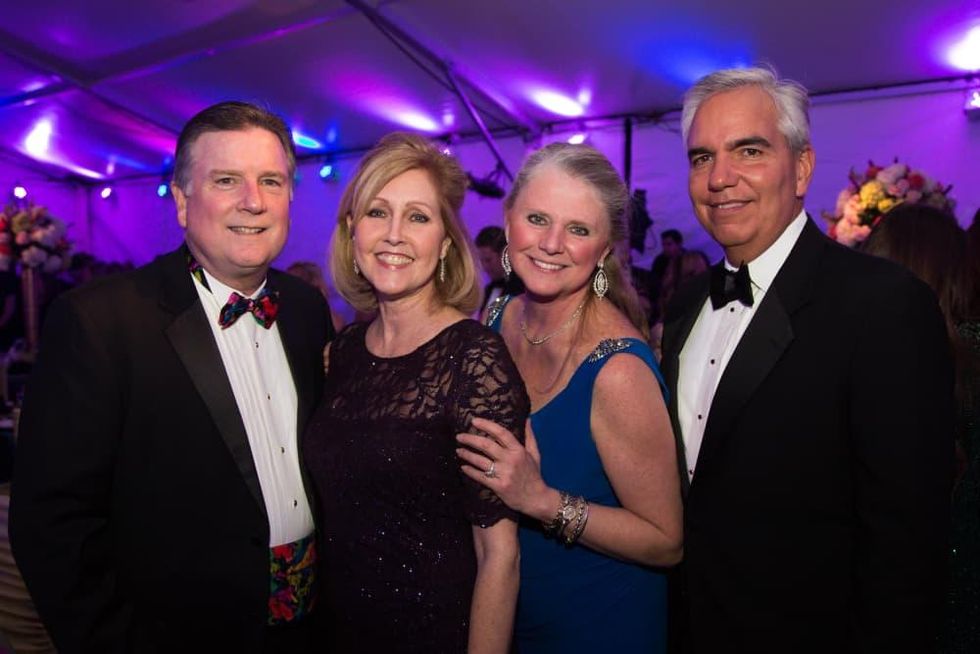 Junior League Gala, Feb. 2016, Marc LaMond, Donna LaMond, Joni Fichter, Mark Fitcher