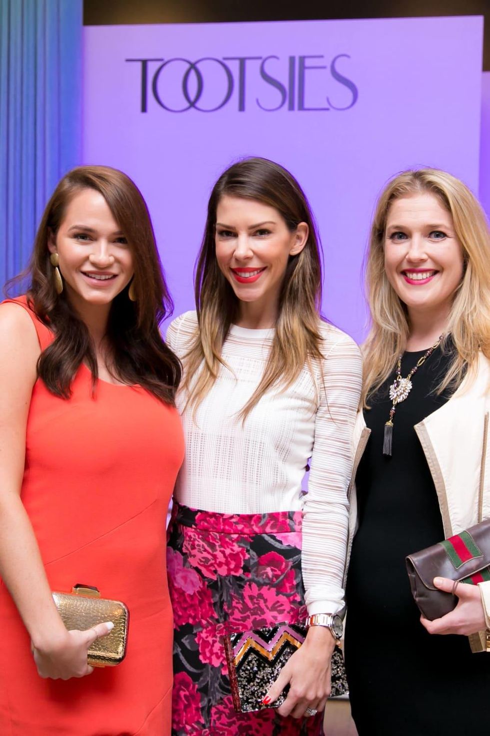 Junior League luncheon, 9/16, Hannah Swiggard, Kendra Smith, Jennifer Rossth