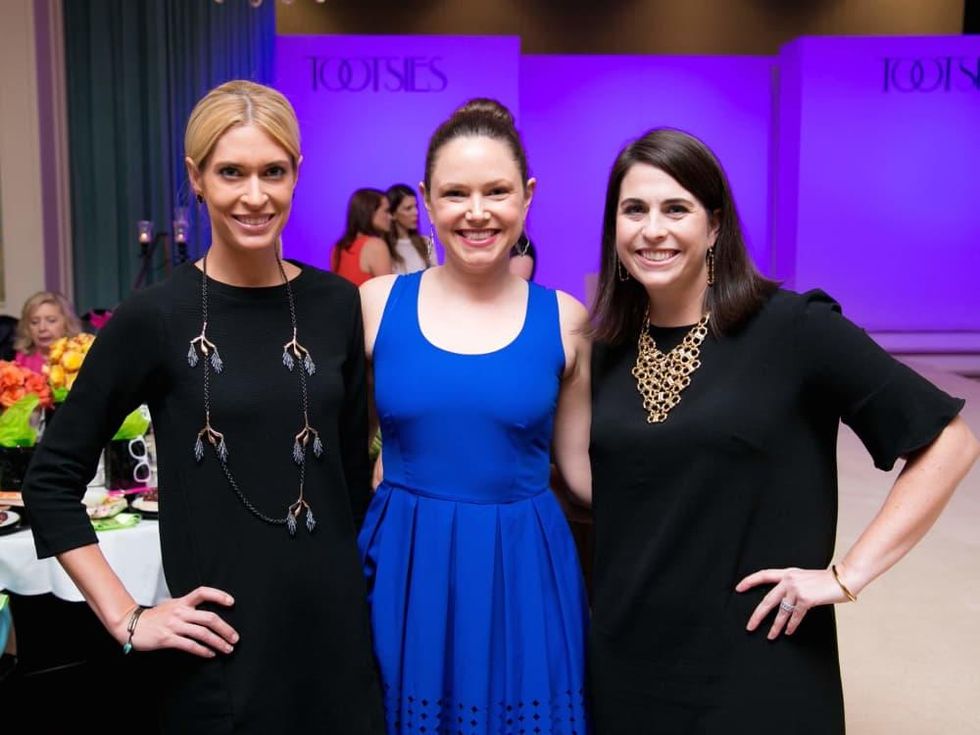 Junior League luncheon, 9/16, Kendall Hanno, Anne Sears, Abbey Roberson