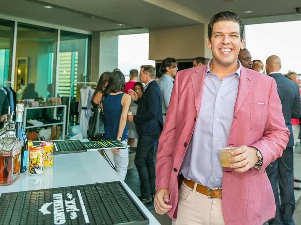 Justin Goodman at CultureMap Country Club Social