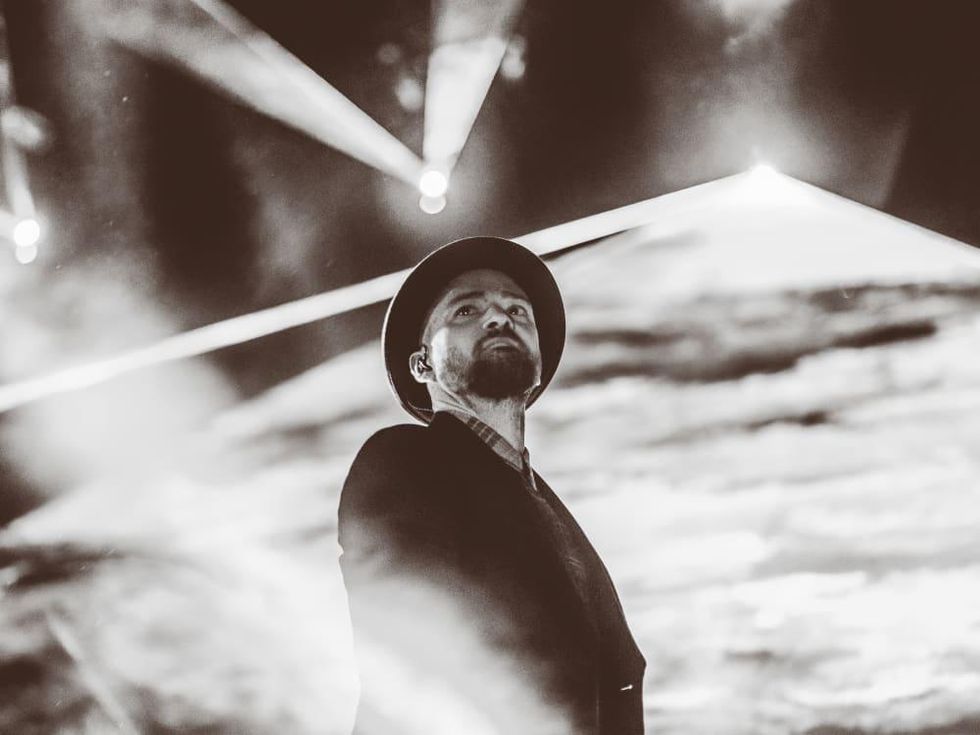 Justin Timberlake Stevie Wonder F1